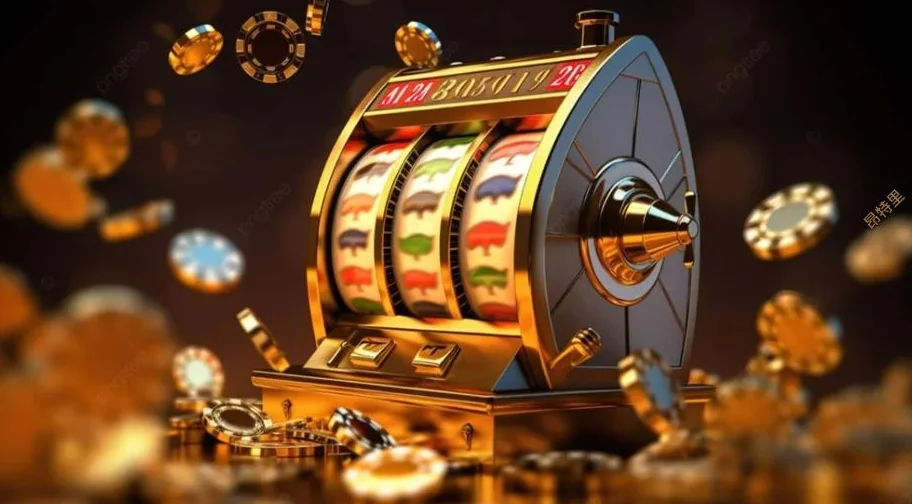 Tampilan permainan slot BTV168 dengan reel dan simbol berwarna